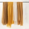 Khăn vải lanh Cotton mùa hè màu trơn – khăn choàng chống nắng, lụa gạc, giá ưu đãi 120.925 VNĐ 2