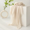 Khăn vải lanh Cotton mùa hè màu trơn – khăn choàng chống nắng, lụa gạc, giá ưu đãi 120.925 VNĐ 4