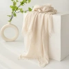 Khăn vải lanh Cotton mùa hè màu trơn – khăn choàng chống nắng, lụa gạc, giá ưu đãi 120.925 VNĐ 9