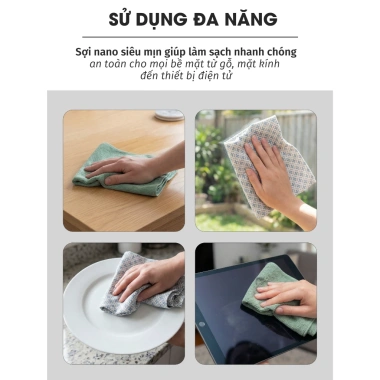 Khăn vải lau bếp đa năng KELA 25x25 và 30x30cm cao cấp - Giá ưu đãi 219.000đ