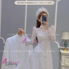 Khăn vành cài tóc cô dâu, đội đầu kèm phụ kiện áo dài - Giá chỉ 190.000₫ 8
