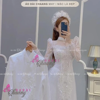Khăn vành cài tóc cô dâu, đội đầu kèm phụ kiện áo dài - Giá chỉ 190.000₫