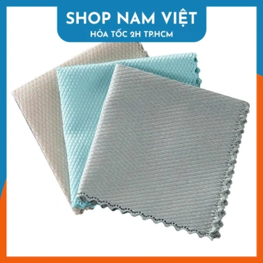 Khăn Vảy Cá Đa Năng Thấm – Lau Kính, Màn Hình, Bếp, Không Xù Lông, Giá 35.000đ 6