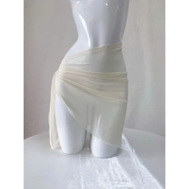Khăn voan quấn bikini đa năng 3 màu Trắng Đen Kem Ohari Fashion siêu hot, giá chỉ 29.000₫ 8 Khăn voan quấn bikini đa năng 3 màu Trắng Đen Kem Ohari Fashion siêu hot, giá chỉ 29.000₫ 8