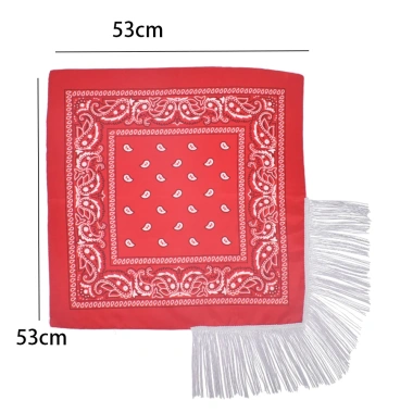 Khăn vuông polyester đa năng Hip hop - Phong cách khiêu vũ đường phố, giảm tới 17% - chỉ 48.017₫