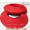 Khăn xếp đỏ 25 vòng CHAANG - Khăn mấn cô dâu nhẹ nhàng, đóng chắc chắn, dễ đội, giá ưu đãi 154.500 VND 3