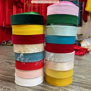 Khăn xếp nam cùng áo dài cách tân truyền thống - Đồ tiệc lễ tết đẹp, giá chỉ 36.750₫
