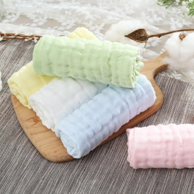 Khăn xô sữa Unibabyby 6 lớp 30x28cm mềm mịn cho bé sơ sinh - khăn mặt, khăn lau, giá chỉ 15.000