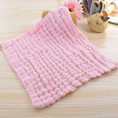 Khăn xô sữa Unibabyby 6 lớp 30x28cm mềm mịn cho bé sơ sinh - khăn mặt, khăn lau, giá chỉ 15.000