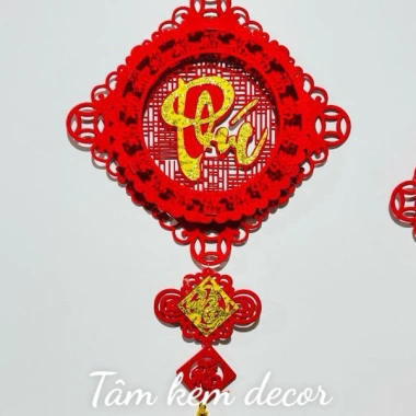 Khánh Liễn 3D Trang Trí Tết 35x75cm Siêu Đẹp - Giá Ưu Đãi 40.000 VND - TâmKemDecor