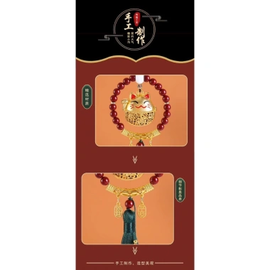 Khánh Mèo Thần Tài May Mắn - Tài Lộc, Bình An - Gương Chiếu Hậu Xe Hơi Mincar Luxury