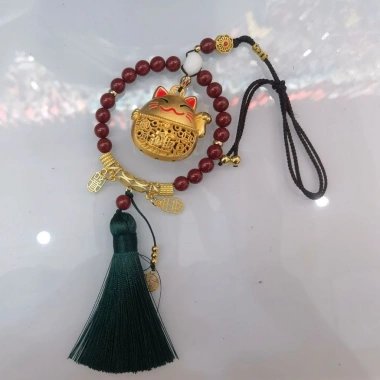 Khánh Mèo Thần Tài May Mắn - Tài Lộc, Bình An, Xe Hơi Gương Chiếu Hậu 125k 3 Khánh Mèo Thần Tài May Mắn - Tài Lộc, Bình An, Xe Hơi Gương Chiếu Hậu 125k 3