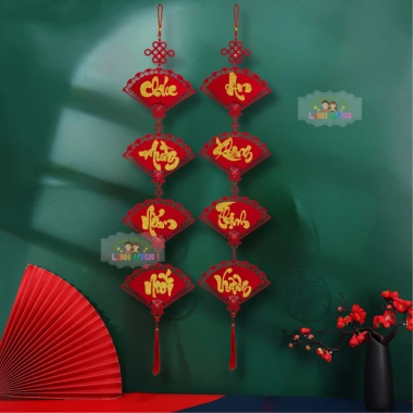 Khánh tết liễng treo 1m - Trang trí Tết Nguyên Đán 2.024, chữ thư pháp nổi kim tuyến, dây treo cửa, giá ưu đãi 66.400₫ 4 Khánh tết liễng treo 1m - Trang trí Tết Nguyên Đán 2.024, chữ thư pháp nổi kim tuyến, dây treo cửa, giá ưu đãi 66.400₫ 4