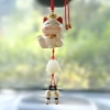 Khánh Treo Mèo Thần Tài Trang Trí Gương Chiếu Hậu - May Mắn Tài Lộc Bình An Moclancar 2
