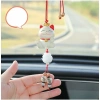 Khánh Treo Mèo Thần Tài Trang Trí Gương Chiếu Hậu - May Mắn Tài Lộc Bình An Moclancar 3