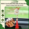 Khánh Treo Mèo Thần Tài Vinh Khang Auto - Trang Trí Gương Chiếu Hậu, May Mắn Tài Lộc, Giá 52.000đ