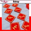 Khánh vuông Câu Đối Liễng - Tranh trang trí Tết, treo nhà cửa, giảm giá 20% chỉ 63.000 VND