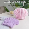 Khăn/Mũ Quấn Ủ Tóc Siêu Nhanh Thấm Hút Tốt - Dễ Giặt - Chỉ 16.000đ Tholeshop 7.074 2