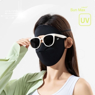 Khẩu Trang 2 Lớp Chống UV UPF+ Thun Lạnh Dày Dặn - Upper You FM02/03/04 5