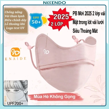 Khẩu Trang 2 Lớp EnAiDe Không Gọng 2.025 Chống UV và Nắng Chính Hãng Giá 47k 10 Khẩu Trang 2 Lớp EnAiDe Không Gọng 2.025 Chống UV và Nắng Chính Hãng Giá 47k 10