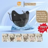 Khẩu Trang 2 Lớp UPF50+ UV Nắng Vải Thun Lạnh Chính Hãng EAD mẫu 2.024 55k