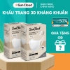Khẩu trang 3D 3 lớp SUN CLOUD kháng khuẩn, chống UV, ngăn bụi mịn y tế – 34.300 VND