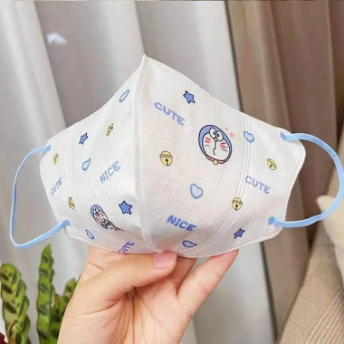 Khẩu trang 3D bé 0‑8 tuổi set 10/50 chiếc họa tiết dễ thương, giá ưu đãi 21.999₫ 7