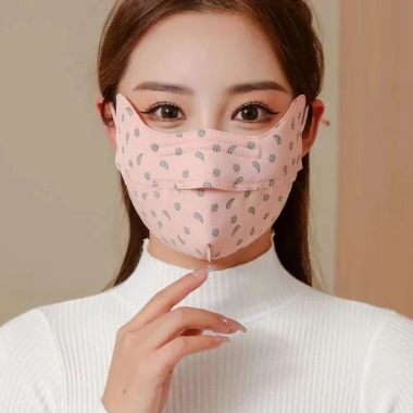 Khẩu trang 3D dày chống tia UV, bụi, gió - Giặt được, tái sử dụng, giá 32.084₫