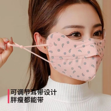 Khẩu trang 3D dày chống tia UV, bụi, gió - Giặt được, tái sử dụng, giá 32.084₫