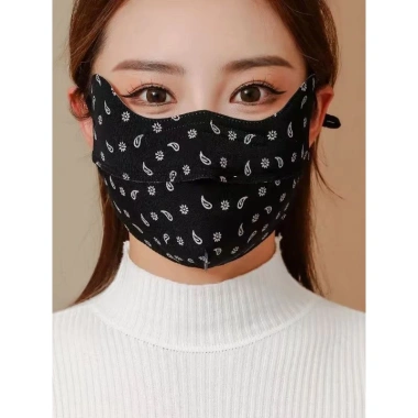Khẩu trang 3D dày chống tia UV, bụi, gió - Giặt được, tái sử dụng, giá 32.084₫