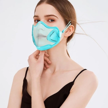 Khẩu trang 3D trong suốt Jelli M1 chống sương, 6 tấm lọc, thoải mái – 174.960đ