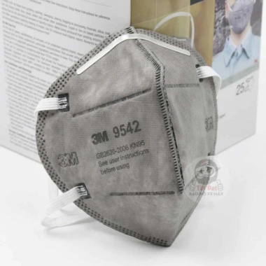 Khẩu Trang 3M KN95 9.542 Lọc 95% Bụi PM2.5 - Giá Khuyến Mãi 29.999₫