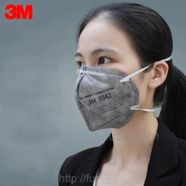 Khẩu Trang 3M KN95 9.542 Lọc 95% Bụi PM2.5 - Giá Khuyến Mãi 29.999₫