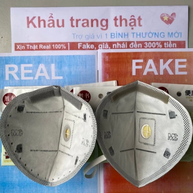 Khẩu trang 3M N95 KN95 than hoạt tính lọc 95% PM2.5, van thở, phòng dịch 9.500đ