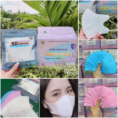 Khẩu trang 5d chính hãng Thịnh Phát 3 lớp kháng khuẩn - Giao nhanh 2h TP.HCM 9 Khẩu trang 5d chính hãng Thịnh Phát 3 lớp kháng khuẩn - Giao nhanh 2h TP.HCM 9