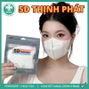 Khẩu trang 5D Thịnh Phát 100 chiếc 3 lớp kháng khuẩn dễ thở chống bụi mịn 25.000đ 4
