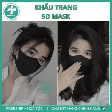 Khẩu trang 5D Thịnh Phát 100 chiếc 3 lớp kháng khuẩn dễ thở chống bụi mịn 25.000đ 7 Khẩu trang 5D Thịnh Phát 100 chiếc 3 lớp kháng khuẩn dễ thở chống bụi mịn 25.000đ 7