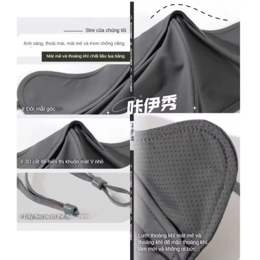 Khẩu trang 5D thun lạnh thoáng khí, chống UV, gọng dày đẹp Giá chỉ 30.000đ 4 Khẩu trang 5D thun lạnh thoáng khí, chống UV, gọng dày đẹp Giá chỉ 30.000đ 4