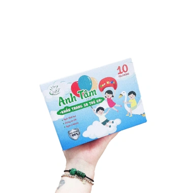 Khẩu Trang 5D Trẻ Em 3 Lớp Kháng Khuẩn Cao Cấp - Hộp 100 chiếc, Giá 42.000đ