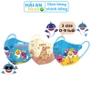 Khẩu trang 5D vải lụa mềm mịn cho bé 0‑9 tuổi, nhiều hình ngộ nghĩnh, giá ưu đãi 11.000₫