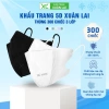 Khẩu trang 5D XL 300 chiếc - 3 lớp kháng khuẩn, chống bụi mịn, tia UV, bảo vệ da mặt - 71.200đ