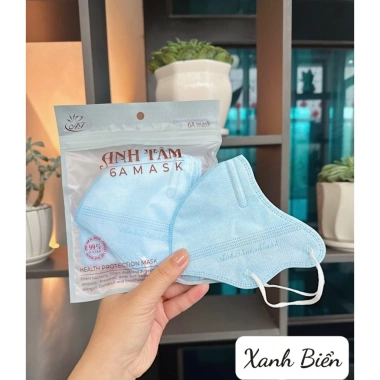 Khẩu trang 6A Anh Tâm 4 lớp kháng khuẩn, chống bụi mịn, chống nắng - Thùng 50‑200 chiếc, giá chỉ 29.999₫