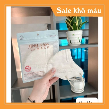 Khẩu trang 6A Anh Tâm 4 lớp kháng khuẩn, chống nắng, chống bụi, UV - Set 100 cái giá 25.600 9 Khẩu trang 6A Anh Tâm 4 lớp kháng khuẩn, chống nắng, chống bụi, UV - Set 100 cái giá 25.600 9