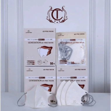 Khẩu trang 6D Cường Thịnh 3 lớp kháng khuẩn, chống bụi, tia UV - 200 chiếc 115k 2 Khẩu trang 6D Cường Thịnh 3 lớp kháng khuẩn, chống bụi, tia UV - 200 chiếc 115k 2