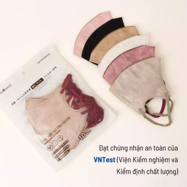 Khẩu trang 6D Unicare Pro 3 lớp ngăn bụi mịn, chống UV, đeo không đau tai - 64.900₫