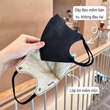 Khẩu trang 6D Unicare Pro 3 lớp ngăn bụi mịn, chống UV, đeo không đau tai - 64.900₫