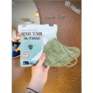 Khẩu Trang 9A ANH TÂM 5 Lớp Thùng 100 Cái - Giá Rẻ, An Toàn, Bảo Vệ Gia Đình 9