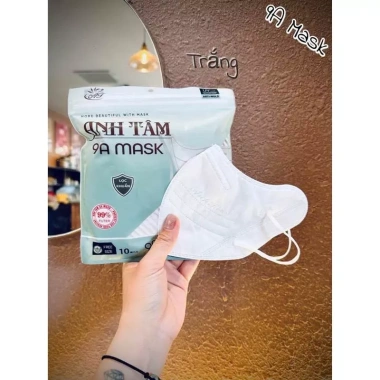 Khẩu Trang 9A ANH TÂM 5 Lớp Thùng 100 Cái - Giá Rẻ, An Toàn, Bảo Vệ Gia Đình 10