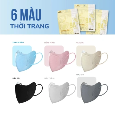 Khẩu Trang 9A Bông Sen Vàng 200 chiếc Thời Trang Giá Ưu Đãi 229k Shopee Live 2