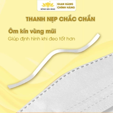 Khẩu Trang 9A Bông Sen Vàng 200 chiếc Thời Trang Giá Ưu Đãi 229k Shopee Live 7